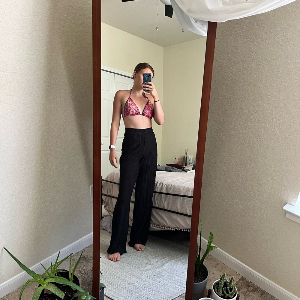 Pleated Beach Pants